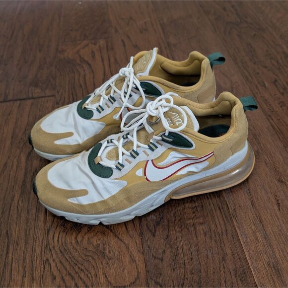 Nike Air Max 270 React Reggae Mens Sz 11.5 AO4971-700 - Picture 1 of 11